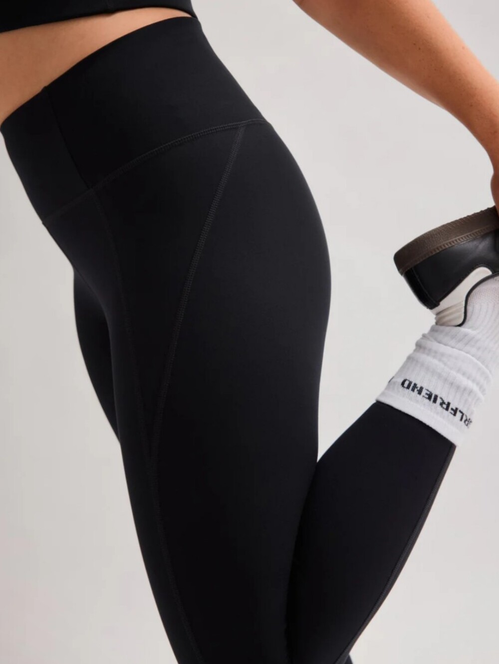 girlfriend collective Bundle: 2 Pairs Of Sz L Black Compressive Leggings